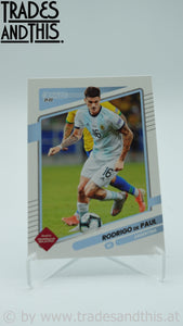2021-22 Panini Donruss Road to Qatar Rodrigo De Paul #3 - Trades and This e.U.