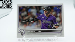 2022 Topps Series 1 Trevor Story #260