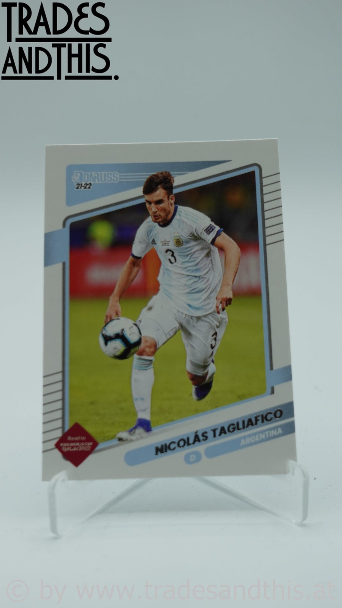 2021-22 Panini Donruss Road to Qatar Nicolas Tagliafico #7 - Trades and This e.U.