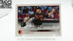 2022 Topps Series 1 Keegan Akin #328