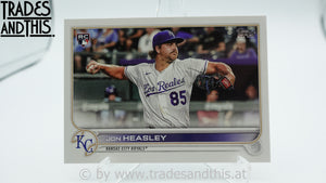 2022 Topps Series 2 John Heasley #430 RC