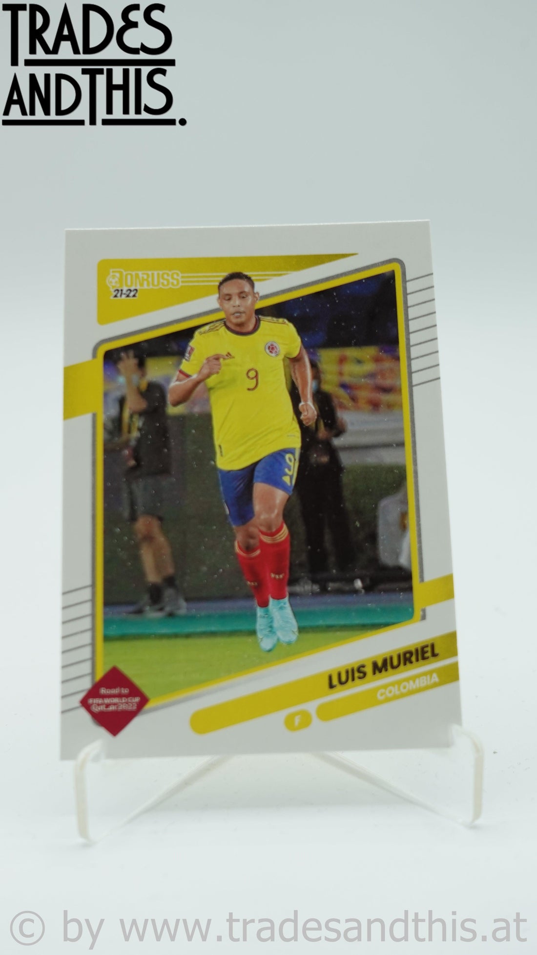 2021-22 Panini Donruss Road to Qatar Luis Muriel #30 - Trades and This e.U.