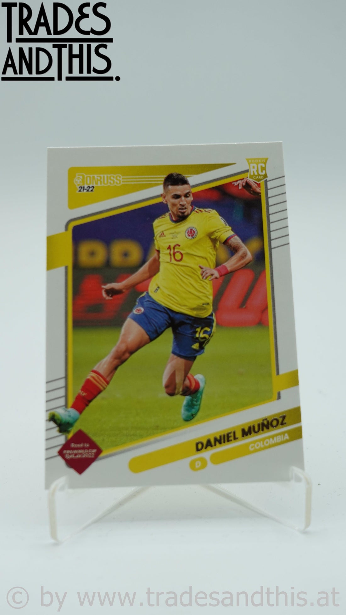 2021-22 Panini Donruss Road to Qatar Daniel Munoz #32 RC - Trades and This e.U.