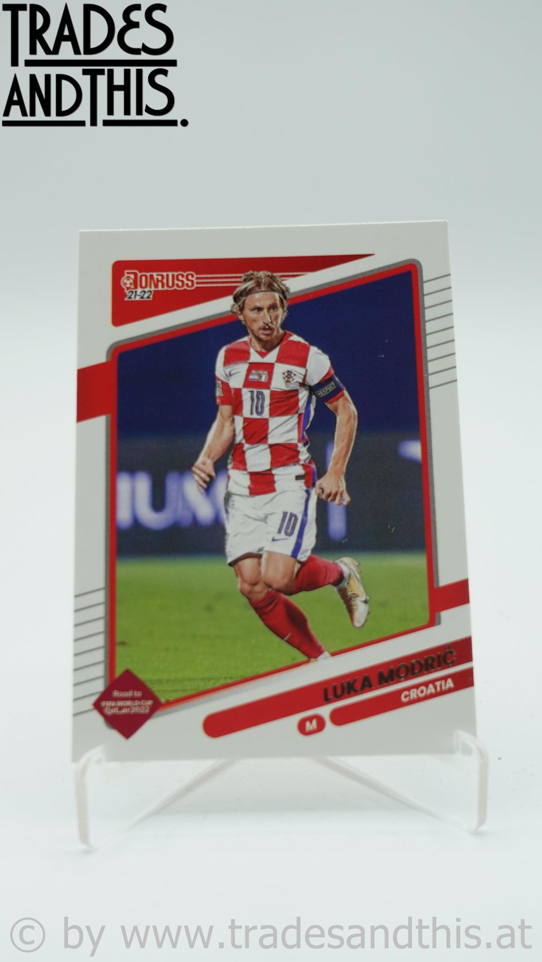 2021-22 Panini Donruss Road to Qatar Luka Modric #37 - Trades and This e.U.