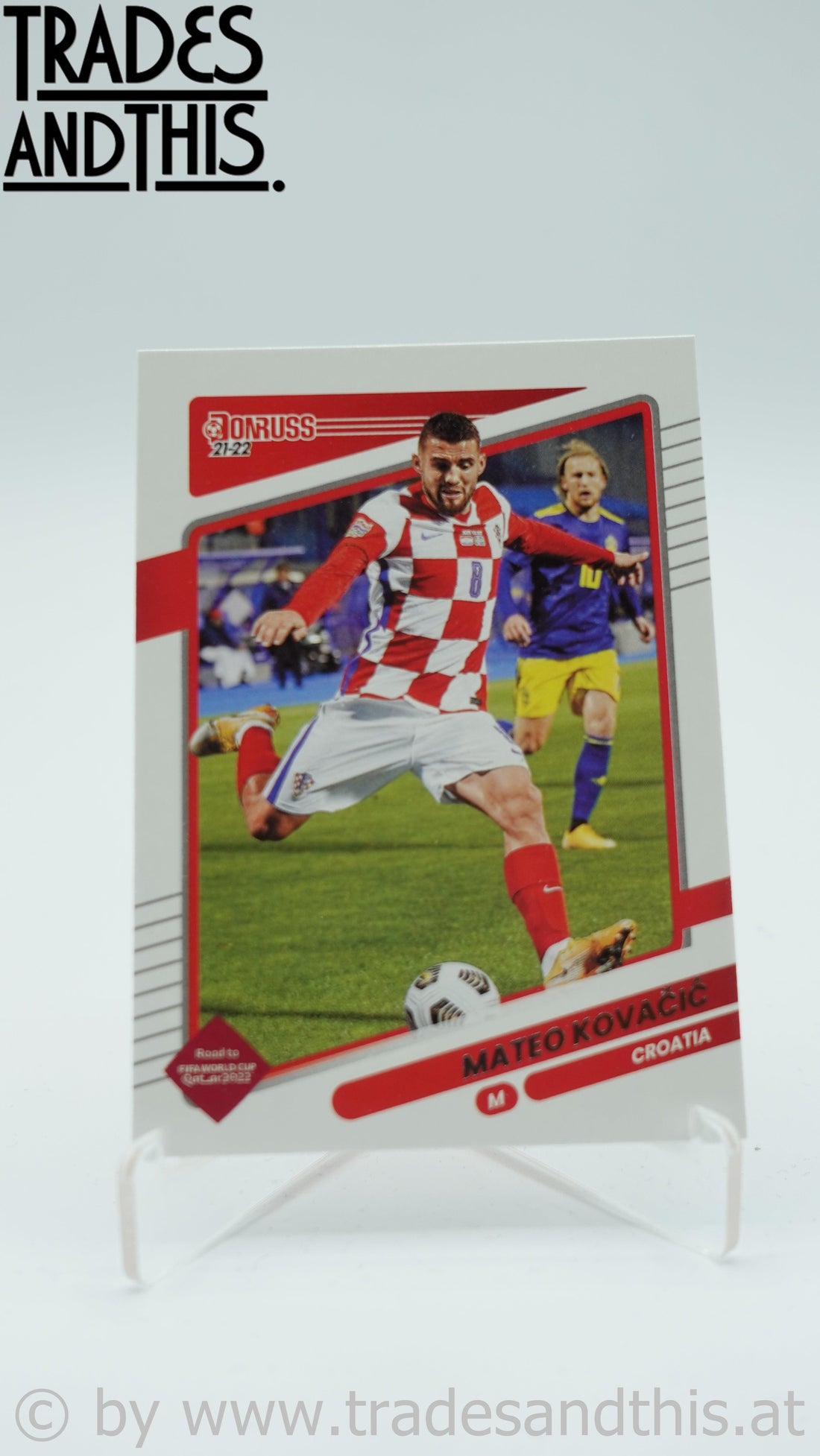 2021-22 Panini Donruss Road to Qatar Mateo Kovacic #39 - Trades and This e.U.