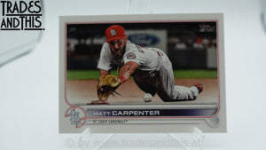 2022 Topps Series 2 Matt Carpenter #484