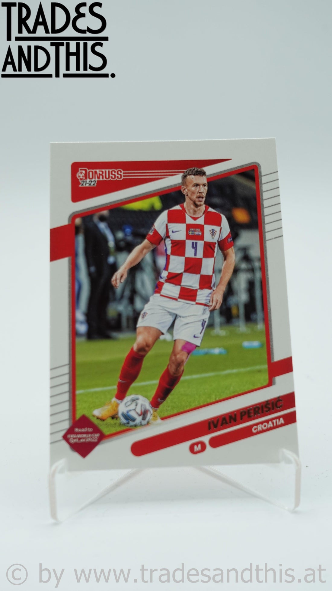 2021-22 Panini Donruss Road to Qatar Ivan Perisic #44 - Trades and This e.U.