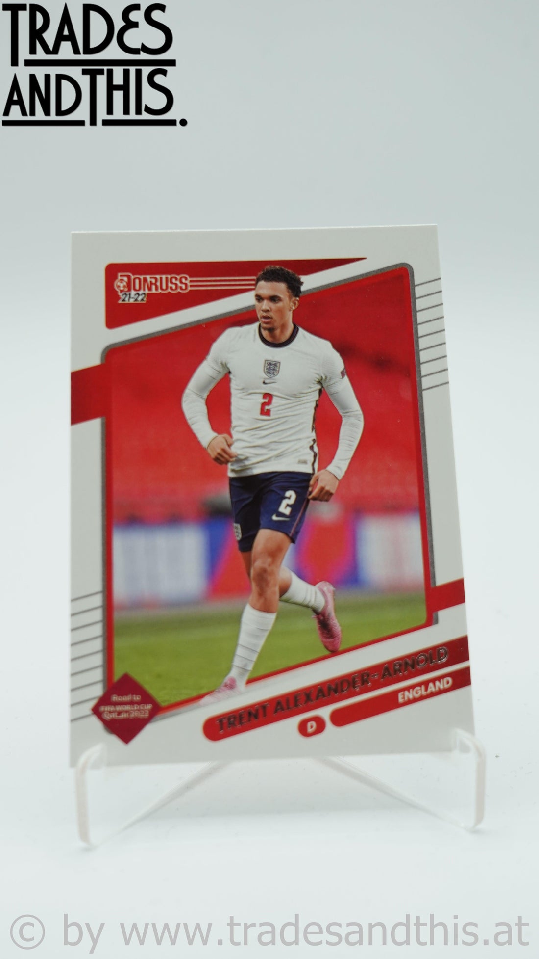 2021-22 Panini Donruss Road to Qatar Trent Alexander-Arnold #51 - Trades and This e.U.