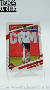 2021-22 Panini Donruss Road to Qatar Jadon Sancho #52 - Trades and This e.U.