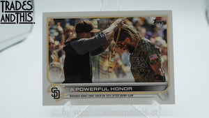 2022 Topps Series 2 A Powerful Honor #648