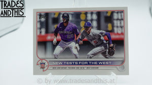 2022 Topps Update Series New Tests For The West Kris Bryant - Freddie Freeman #US4