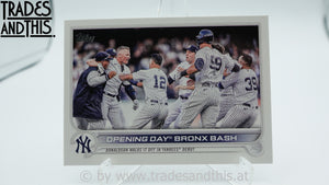 2022 Topps Update Series Opening Day Bronx Bash Josh Donaldson - Aaron Judge #US45