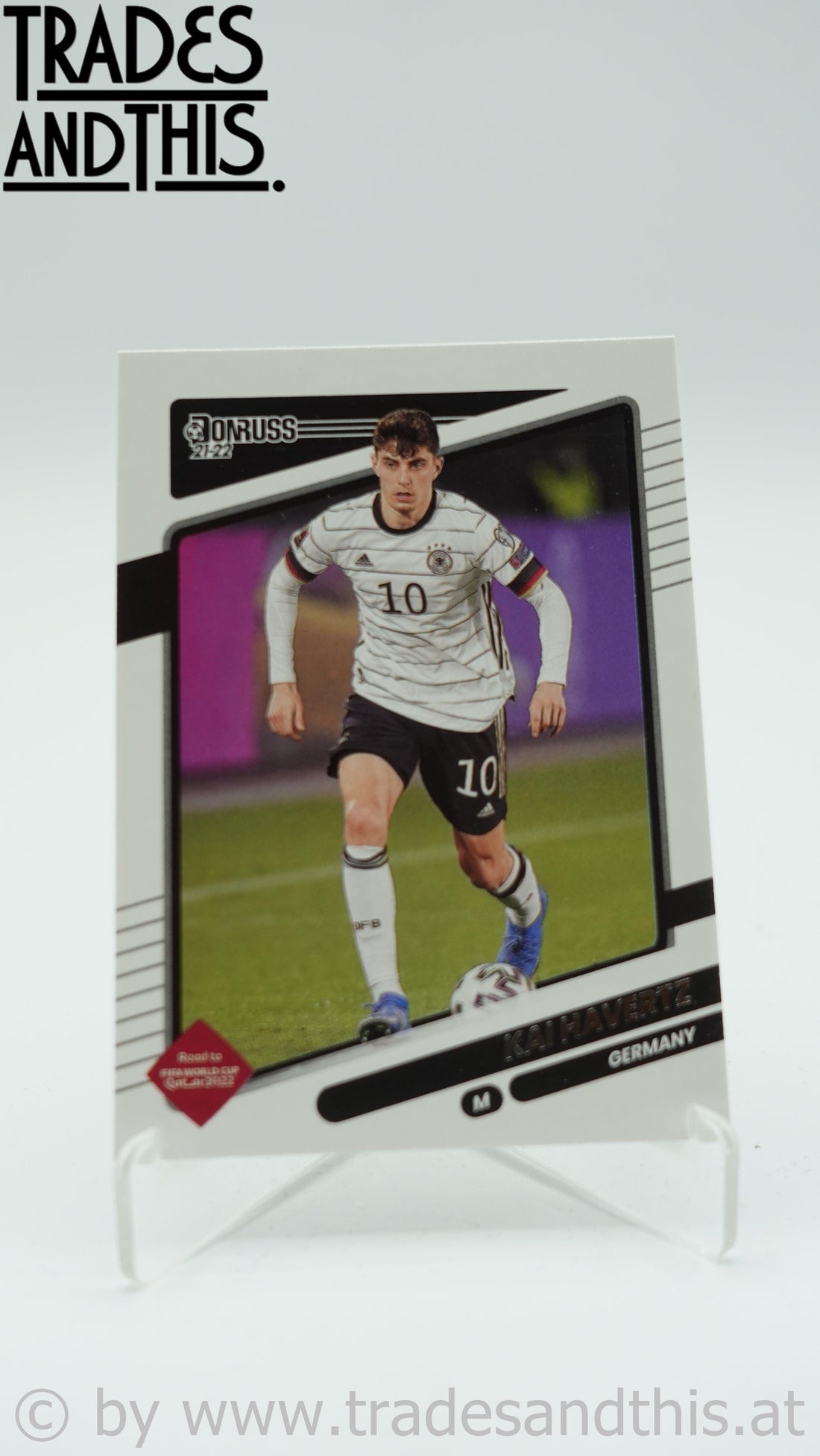 2021-22 Panini Donruss Road to Qatar Kai Havertz #67 - Trades and This e.U.