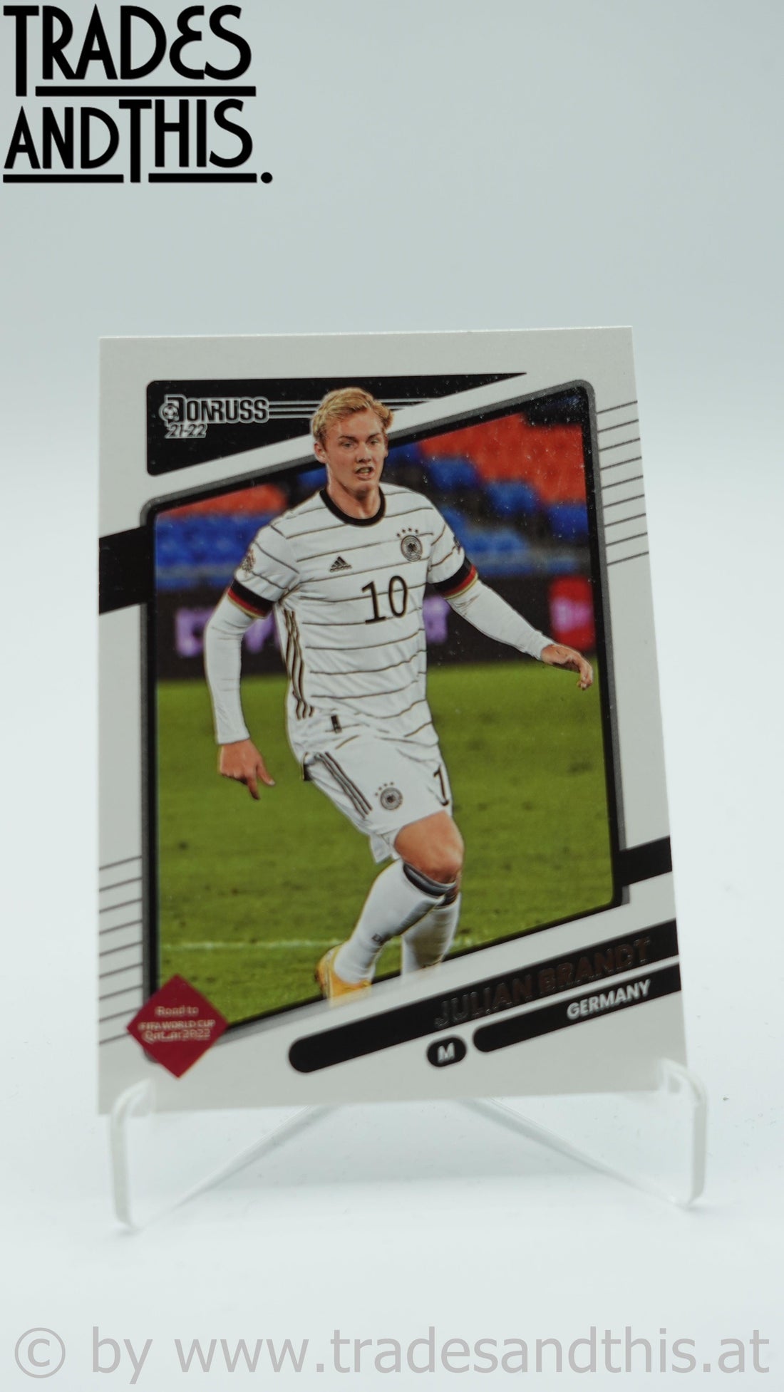 2021-22 Panini Donruss Road to Qatar Julian Brandt #68 - Trades and This e.U.