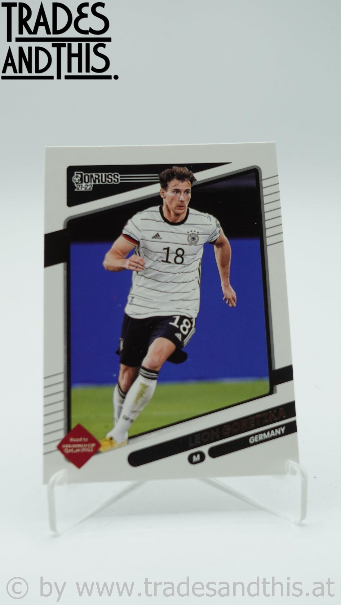 2021-22 Panini Donruss Road to Qatar Leon Goretzka #69 - Trades and This e.U.