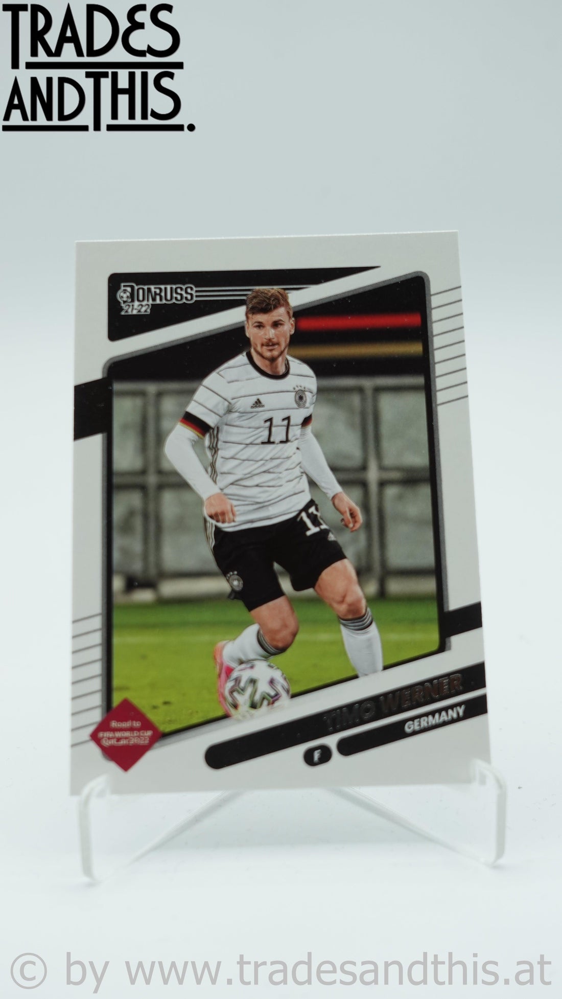 2021-22 Panini Donruss Road to Qatar Timo Werner #70 - Trades and This e.U.