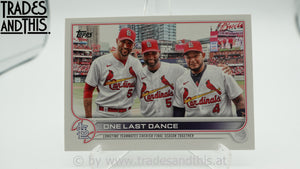 2022 Topps Update Series One Last Dance Albert Pujols - Yadier Molina #US168