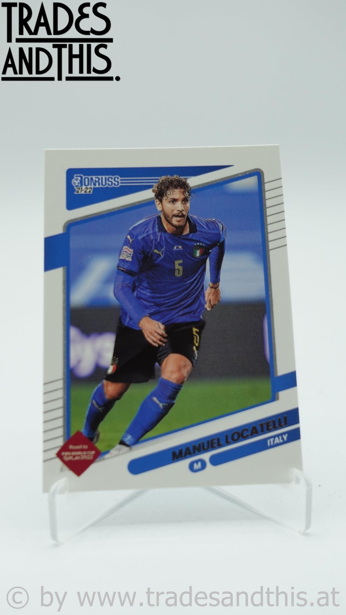 2021-22 Panini Donruss Road to Qatar Manuel Locatelli #78 - Trades and This e.U.