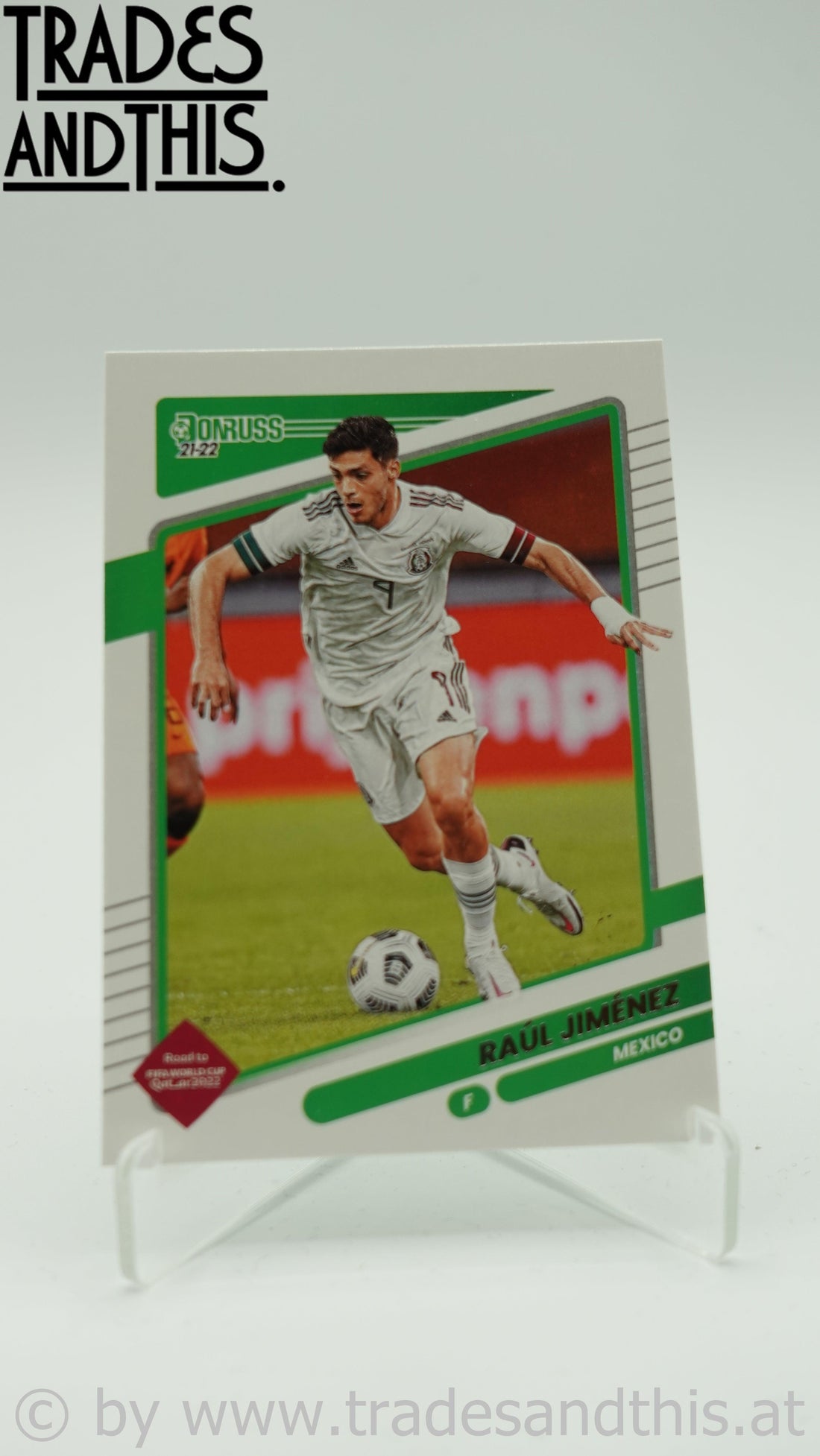 2021-22 Panini Donruss Road to Qatar Raul Jimenez #87 - Trades and This e.U.