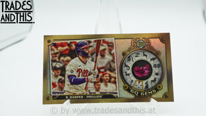 2022 Topps Gypsy Queen GQ Gems Minis Bryce Harper #GGM-2