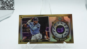 2022 Topps Gypsy Queen GQ Gems Minis Vidal Brujan #GGM-28 RC