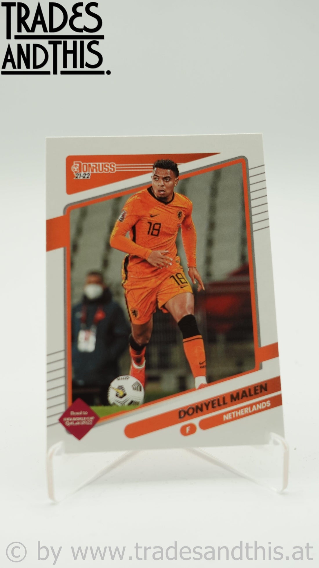 2021-22 Panini Donruss Road to Qatar Donyell Malen #95 - Trades and This e.U.