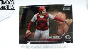 2022 Topps Stadium Club Chrome Johnny Bench #131