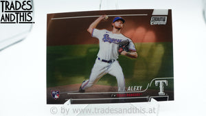 2022 Topps Stadium Club Chrome A.J. Alexy #143 RC
