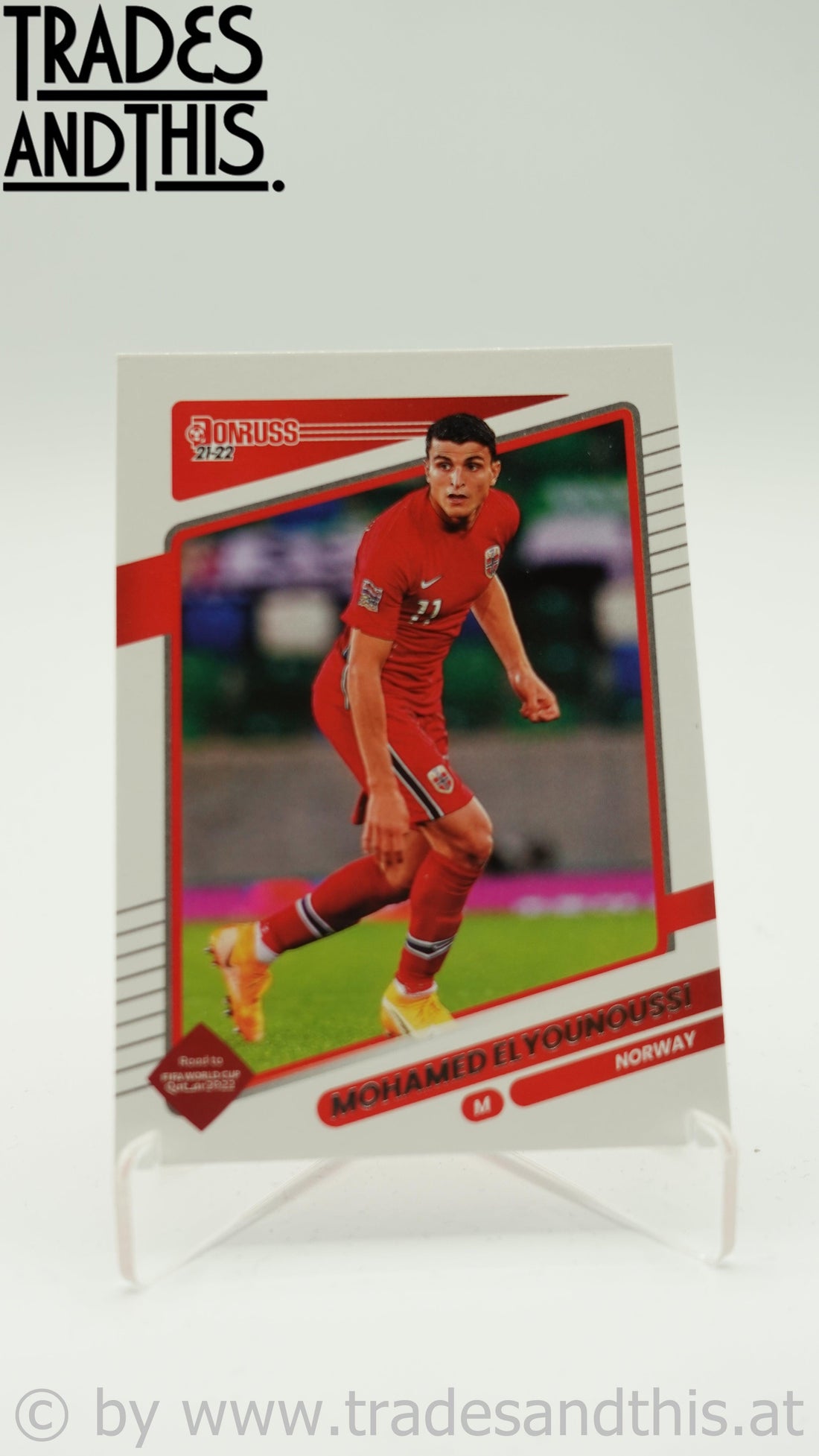 2021-22 Panini Donruss Road to Qatar Mohamed Elyounoussi #102 - Trades and This e.U.