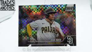 2022 Topps Stadium Club Chrome X-Fractor Juan Soto #250