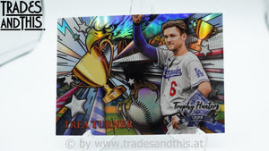 2022 Topps Stadium Club Chrome Trophy Hunters Trea Turner #RL-32