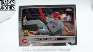 2022 Topps Chrome Tyler Stephenson #63