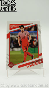 2021-22 Panini Donruss Road to Qatar Kang-In Lee #135 - Trades and This e.U.