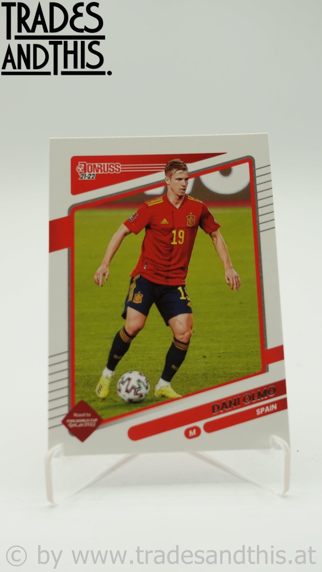 2021-22 Panini Donruss Road to Qatar Dani Olmo #147 - Trades and This e.U.