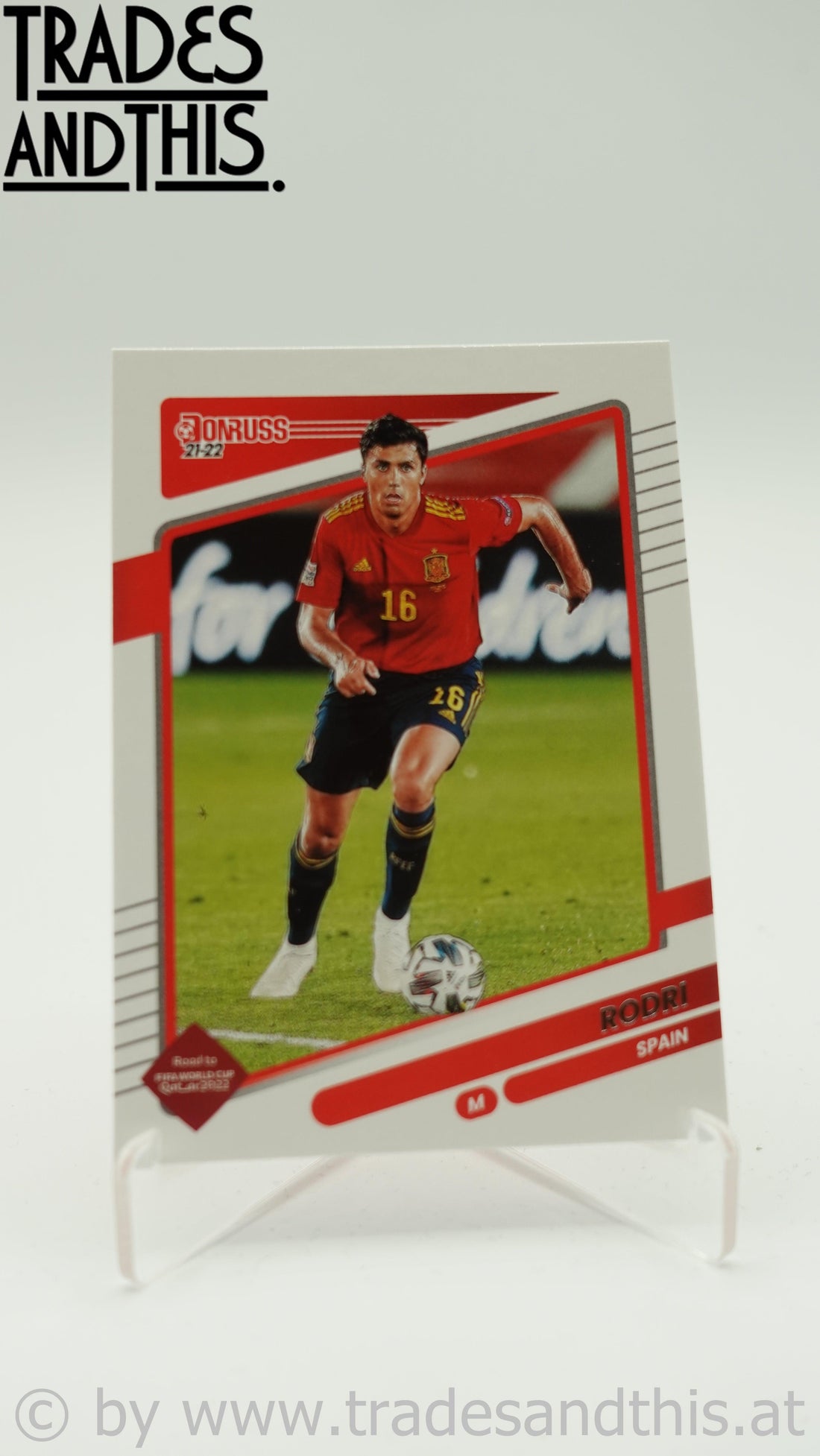 2021-22 Panini Donruss Road to Qatar Rodri #149 - Trades and This e.U.