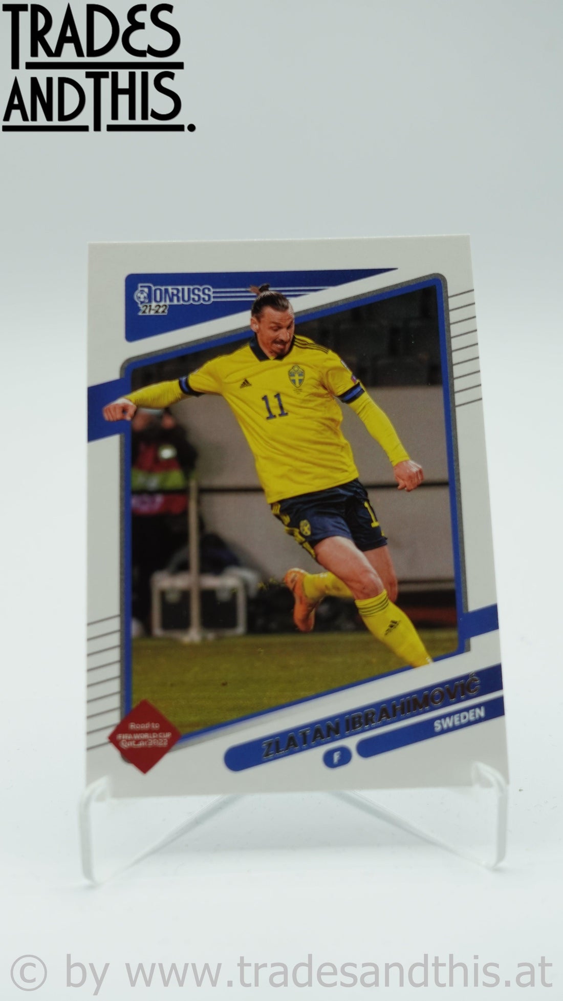 2021-22 Panini Donruss Road to Qatar Zlatan Ibrahimovic #152 - Trades and This e.U.