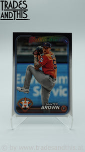 2024 Topps Series 1 Hunter Brown #30