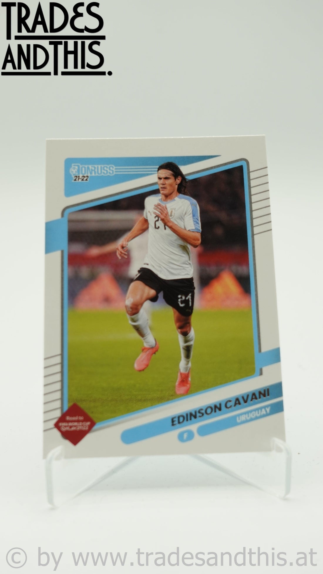 2021-22 Panini Donruss Road to Qatar Edinson Cavani #168 - Trades and This e.U.