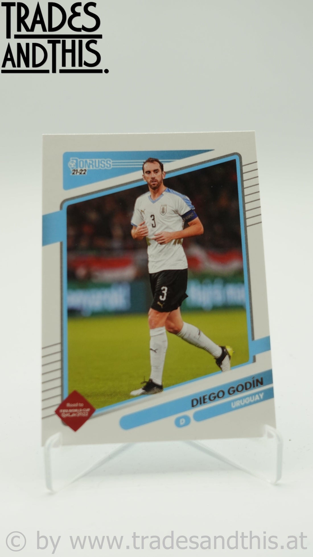 2021-22 Panini Donruss Road to Qatar Diego Godin #169 - Trades and This e.U.