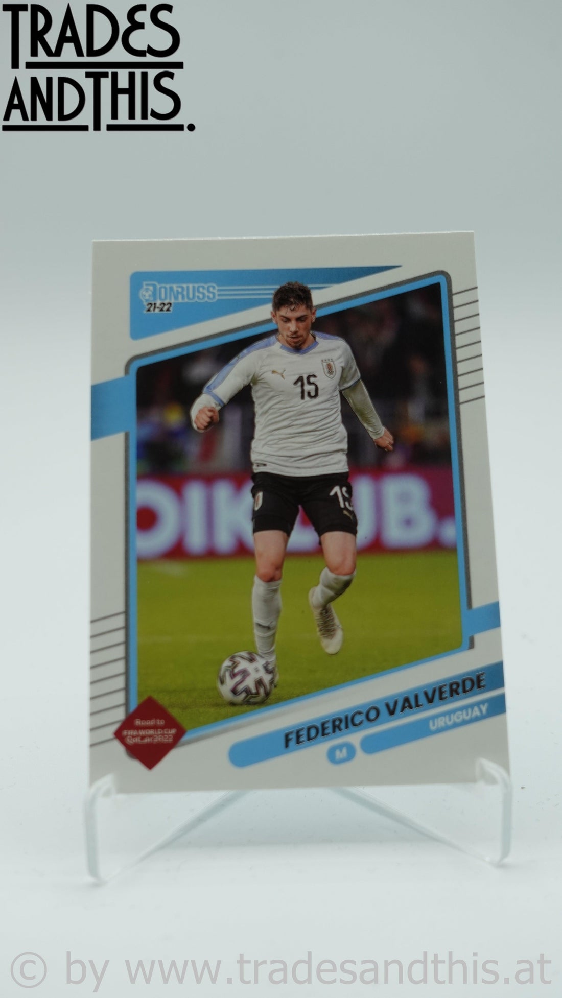 2021-22 Panini Donruss Road to Qatar Federico Valverde #170 - Trades and This e.U.