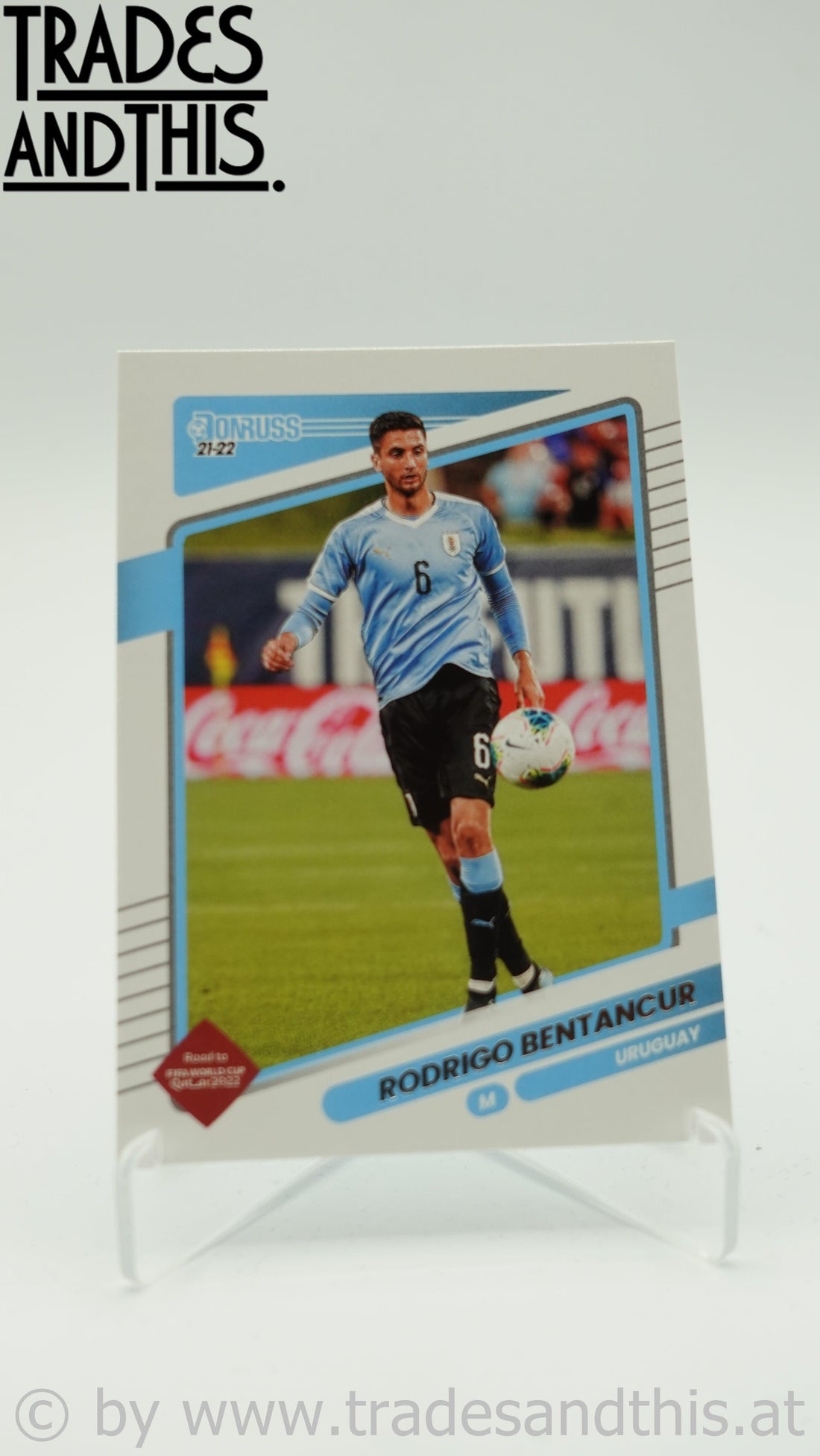 2021-22 Panini Donruss Road to Qatar Rodrigo Bentancur #172 - Trades and This e.U.