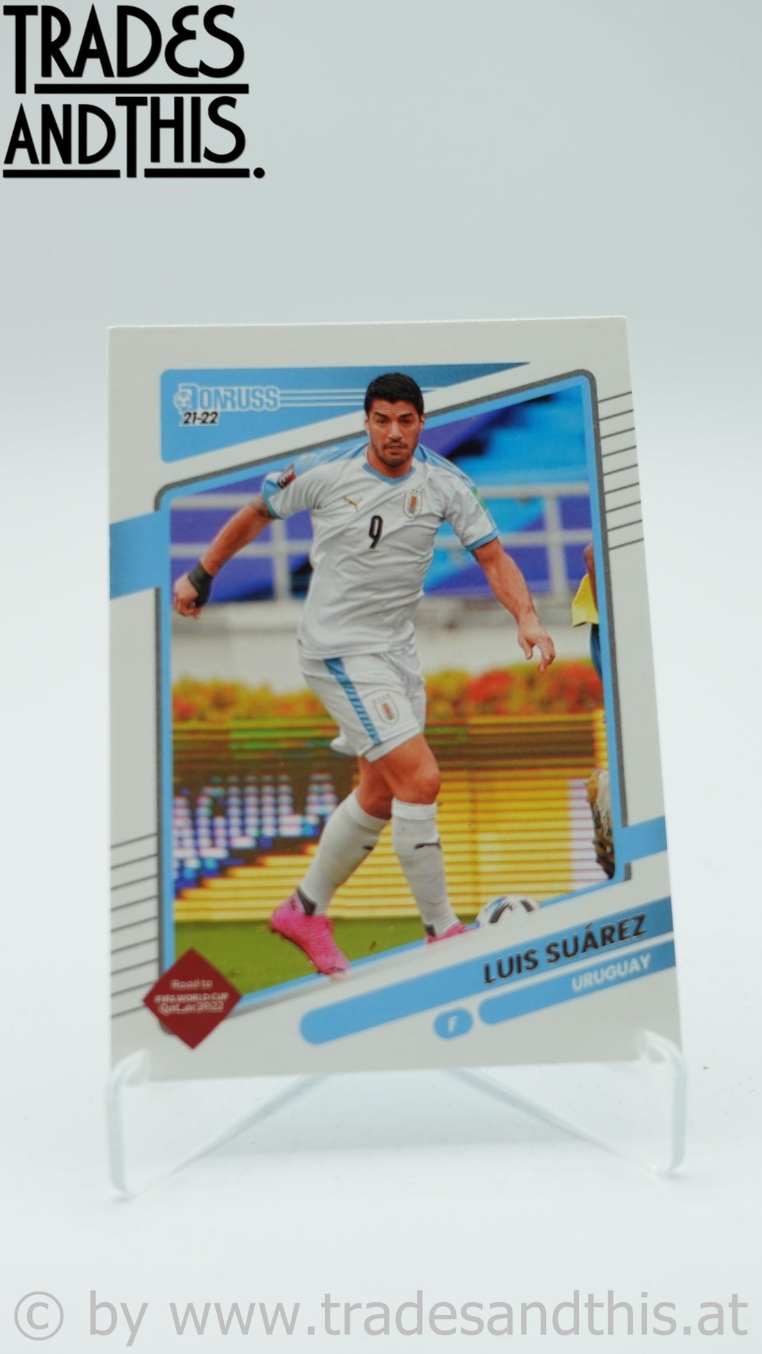 2021-22 Panini Donruss Road to Qatar Luis Suarze #174 - Trades and This e.U.