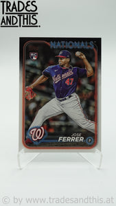 2024 Topps Series 1 Jose Ferrer #85 RC