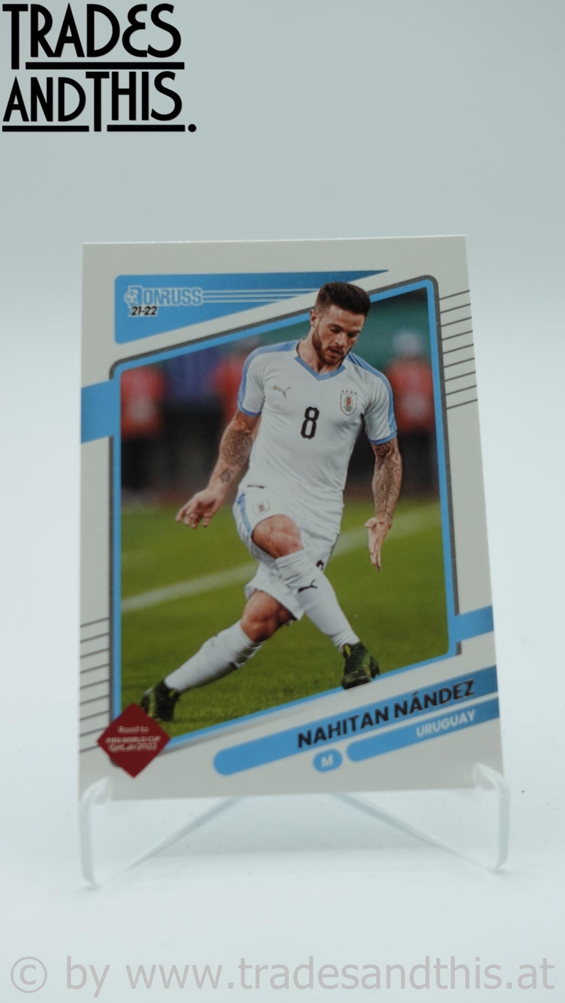 2021-22 Panini Donruss Road to Qatar Nahitan Nandez #175 - Trades and This e.U.