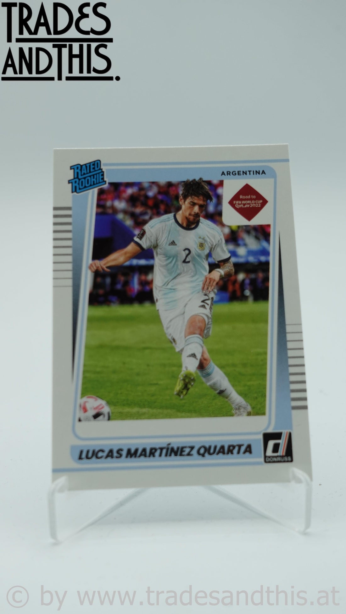 2021-22 Panini Donruss Road to Qatar Lucas Martinez Quarta #176 RC - Trades and This e.U.