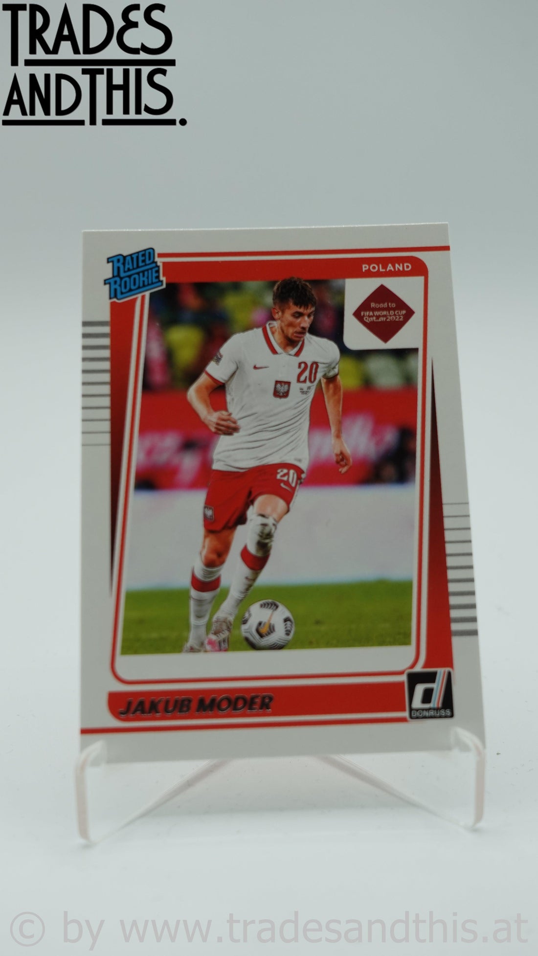 2021-22 Panini Donruss Road to Qatar Jakub Moder #179 RC - Trades and This e.U.