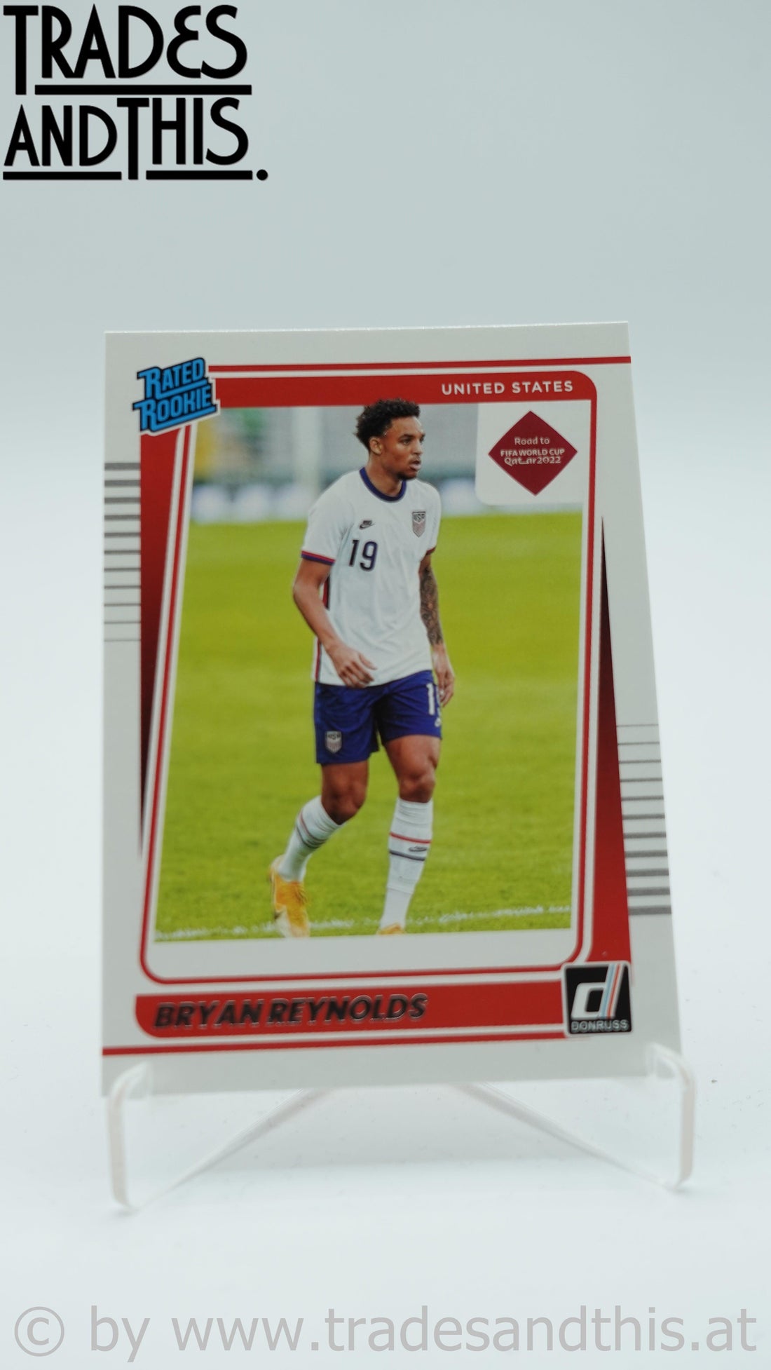 2021-22 Panini Donruss Road to Qatar Bryan Reynolds #181 RC - Trades and This e.U.