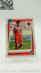 2021-22 Panini Donruss Road to Qatar Min-Kyu Song #189 RC - Trades and This e.U.
