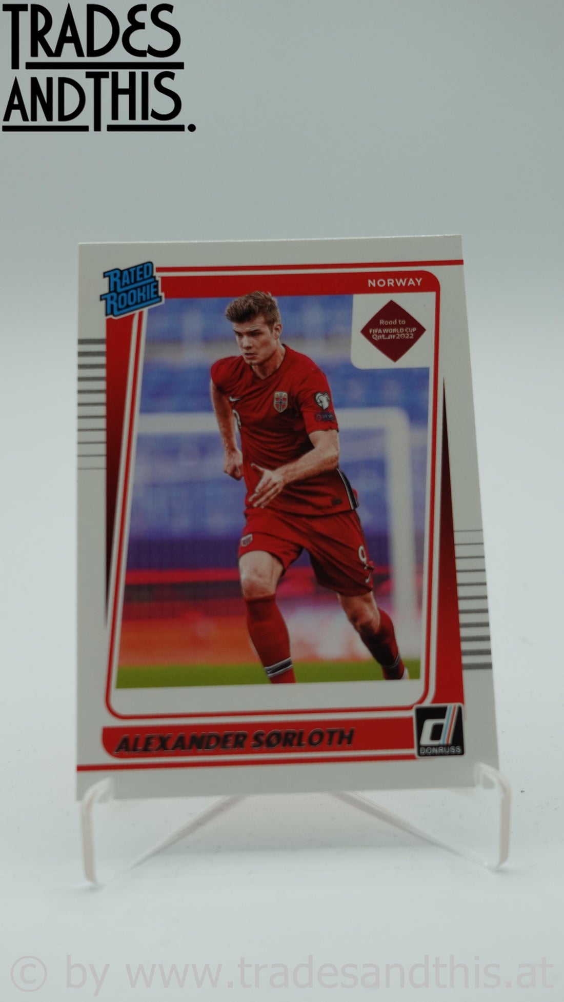 2021-22 Panini Donruss Road to Qatar Alexander Sorloth #193 RC - Trades and This e.U.