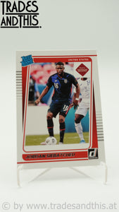 2021-22 Panini Donruss Road to Qatar Jordan Siebatcheu #194 RC - Trades and This e.U.